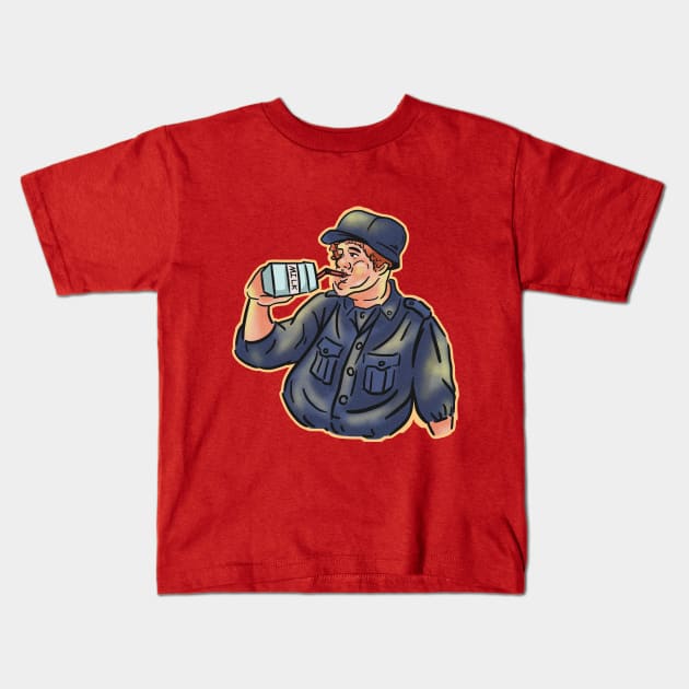 Soldier boy Kids T-Shirt by Translucia